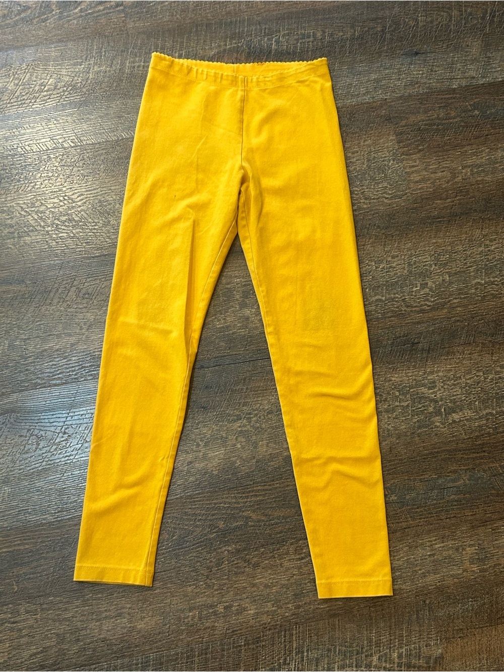 Tea Collection Mustard Yellow Girls' Stretch Leggings
